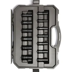 Socket Set: Deep Impact Standard, 49 Pc, 3/8" Drive