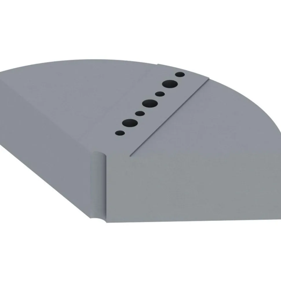 Soft Lathe Chuck Jaw: 7.75" Max Capacity, Tongue & Groove