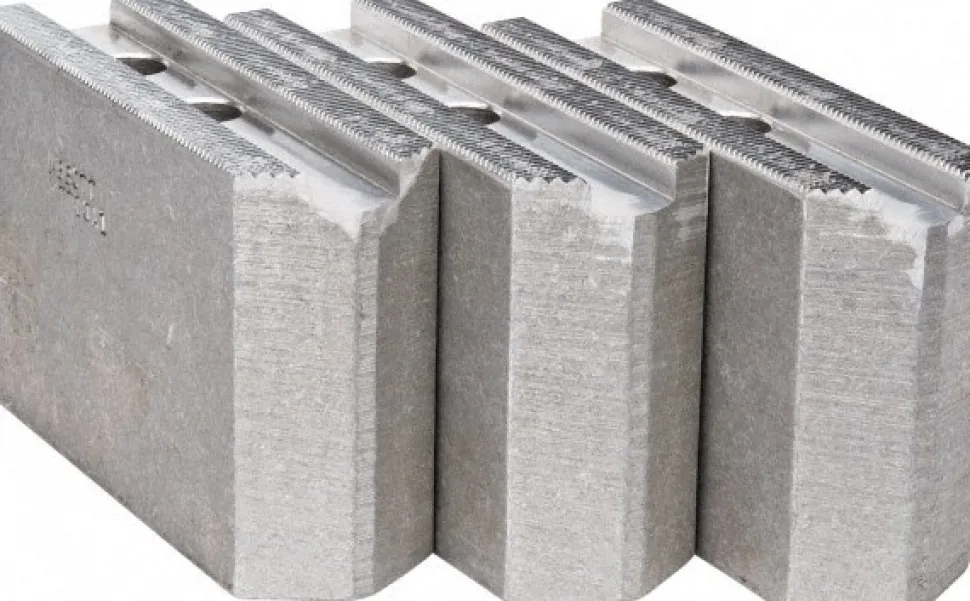 Soft Lathe Chuck Jaw: Serrated