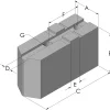 Soft Lathe Chuck Jaw: Tongue & Groove