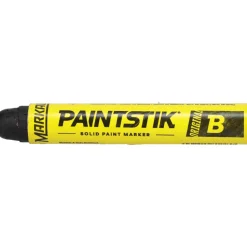 Solid Paint Marker: Black, Oil Base, Round Tip