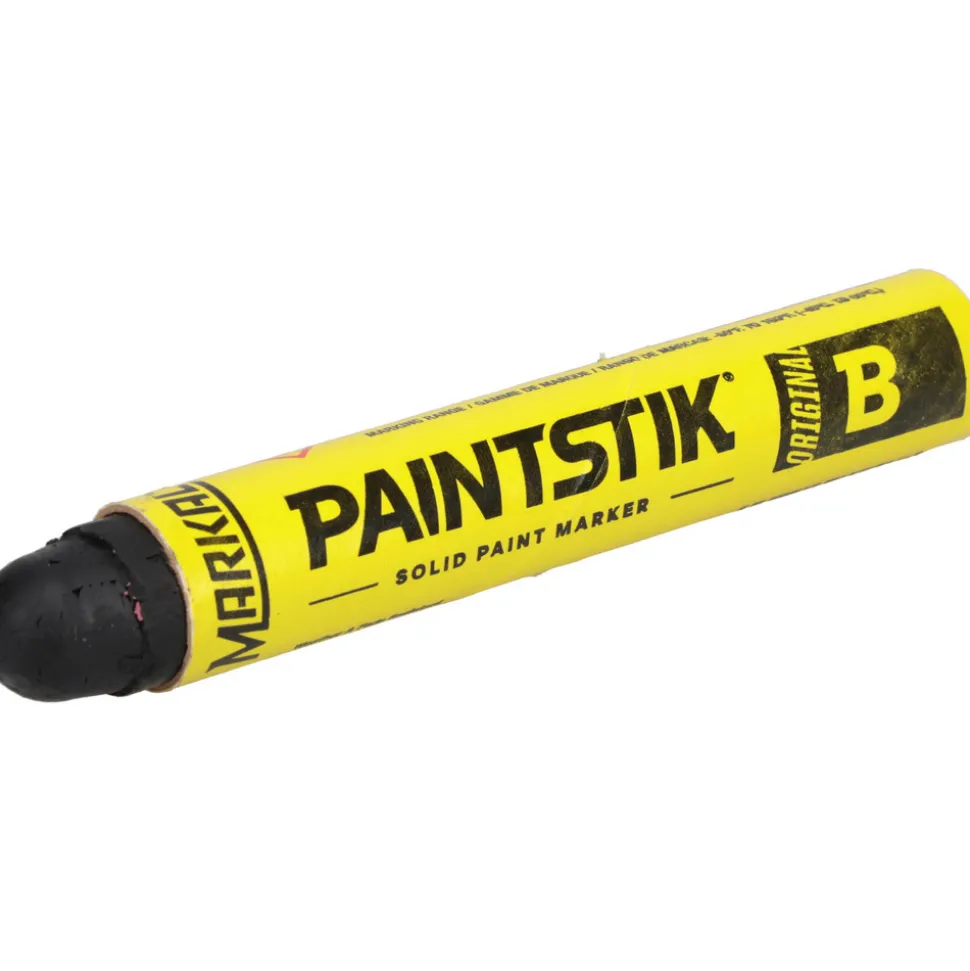 Solid Paint Marker: Black, Oil Base, Round Tip