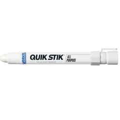 Solid Paint Marker: White, Alcohol Base, Bullet Tip