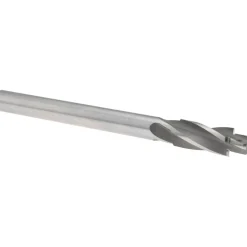 Solid Pilot Counterbore: 0.569" Dia, 3/8" Pilot, 4 Flutes
