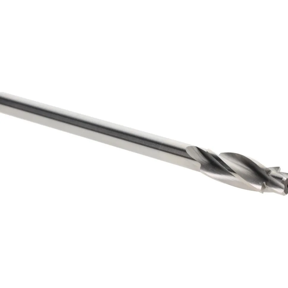 Solid Pilot Counterbore: 0.414" Dia, 0.281" Pilot, 4 Flutes