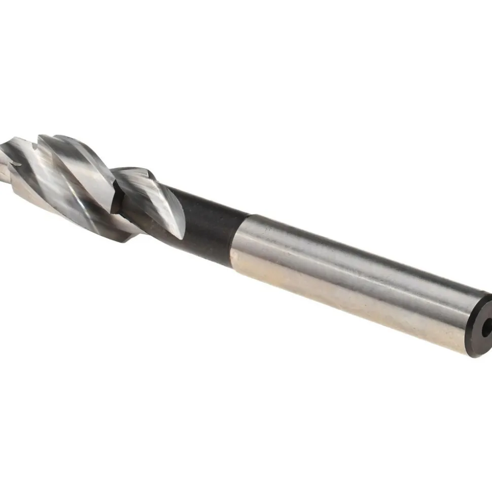 Solid Pilot Counterbore: 0.4334" Dia, 0.26" Pilot, 3 Flutes