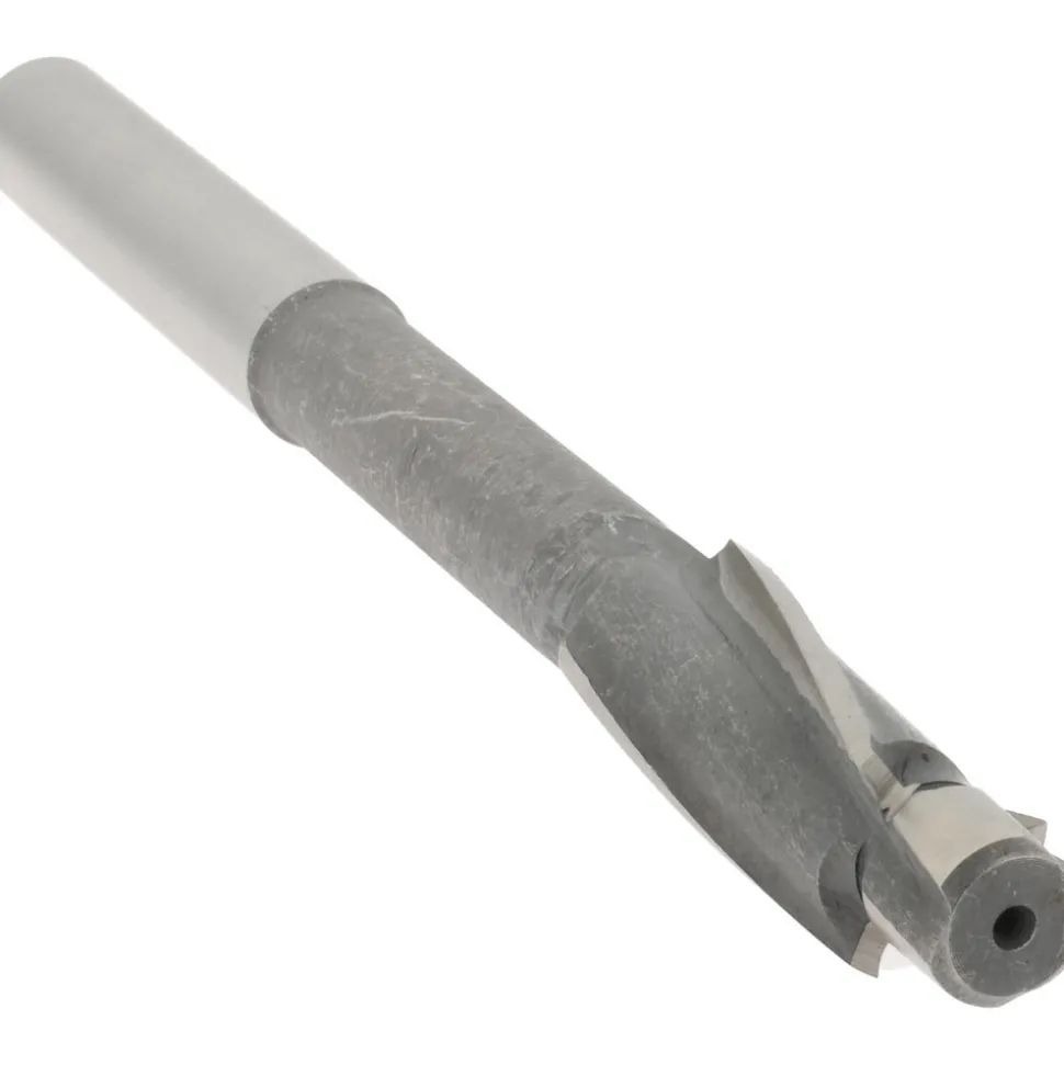Solid Pilot Counterbore: 19/32" Dia, 13/32" Pilot, 3 Flutes