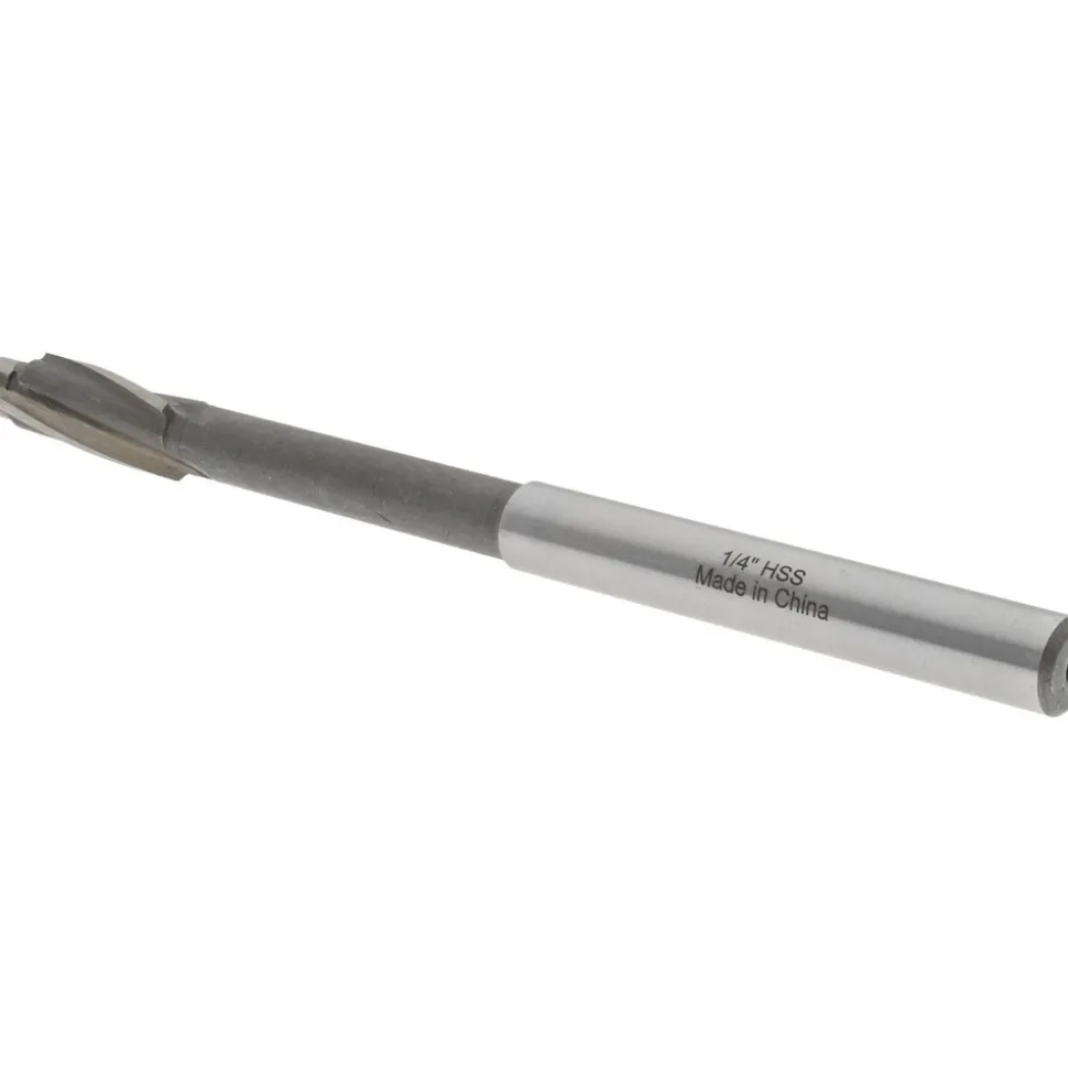 Solid Pilot Counterbore: 13/32" Dia, 9/32" Pilot, 3 Flutes