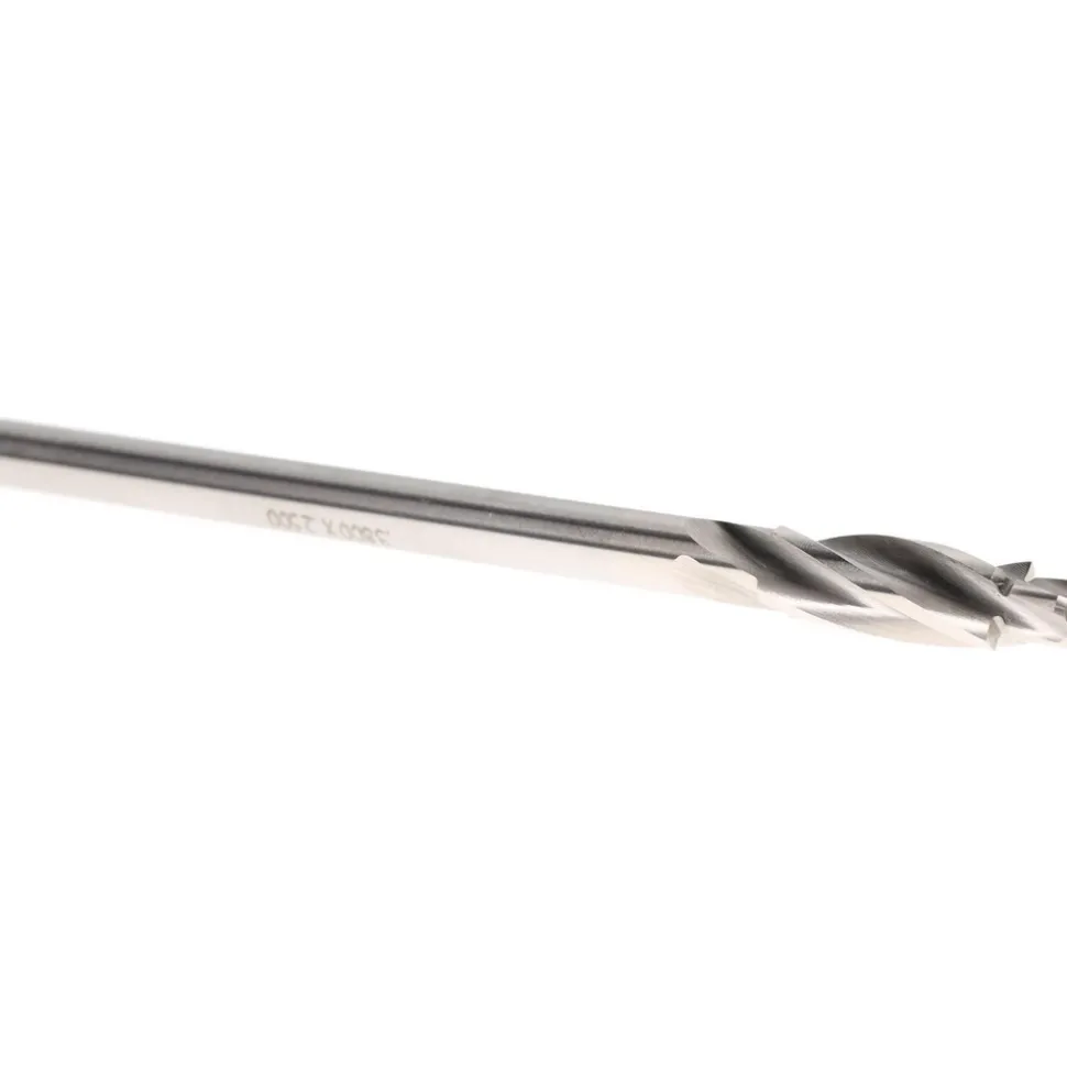 Solid Pilot Counterbore: 0.38" Dia, 1/4" Pilot, 4 Flutes