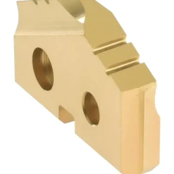 Spade Drill Insert: 7/8" Dia, Seat Size 1, Cobalt, 132 deg Point