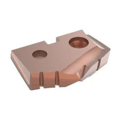 Spade Drill Insert: 7/8" Dia, Seat Size 1, Cobalt, 132 deg Point