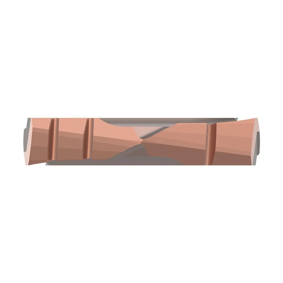 Spade Drill Insert: 7/8" Dia, Seat Size 1, Cobalt, 132 deg Point