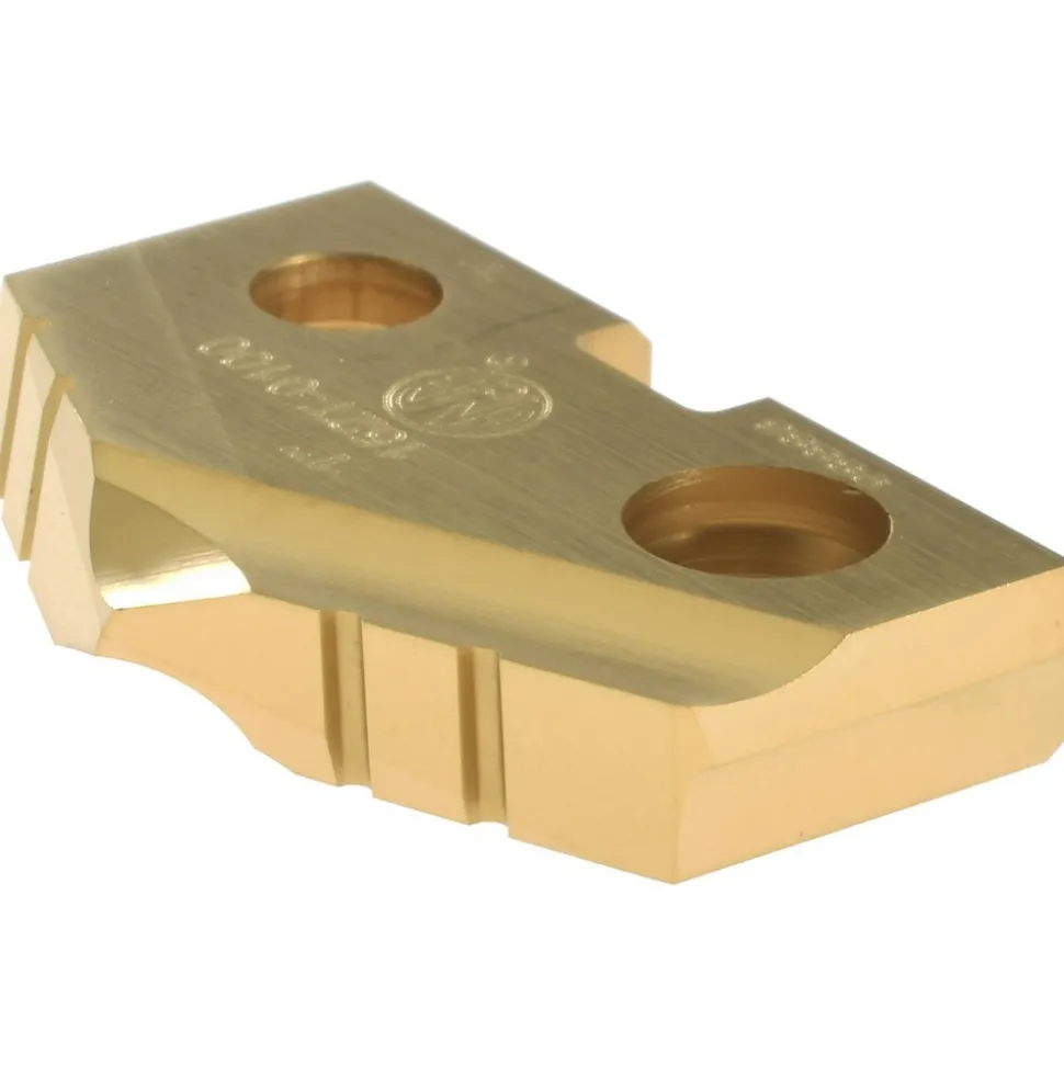 Spade Drill Insert: 1" Dia, Seat Size 2, Cobalt, 132 deg Point
