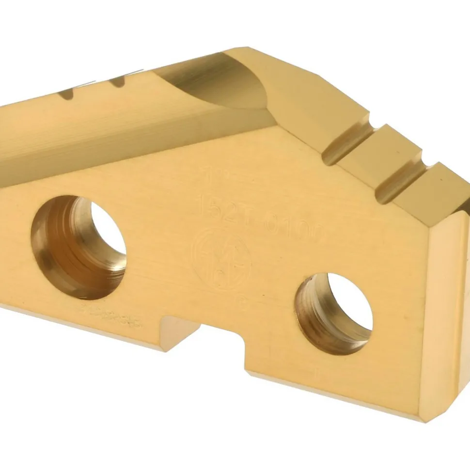 Spade Drill Insert: 1" Dia, Seat Size 2, Cobalt, 132 deg Point