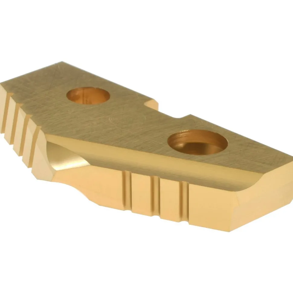 Spade Drill Insert: 1-1/4" Dia, Seat Size 2, Cobalt, 132 deg Point