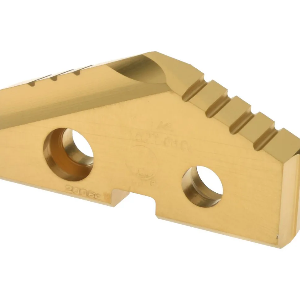 Spade Drill Insert: 1-1/4" Dia, Seat Size 2, Cobalt, 132 deg Point