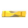 Spade Drill Insert: 11/16" Dia, Seat Size 0, Cobalt, 132 deg Point