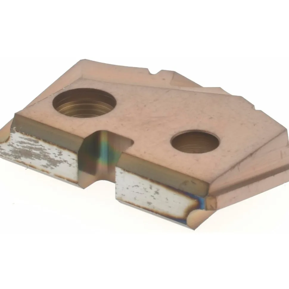 Spade Drill Insert: 3/4" Dia, Seat Size 1, Cobalt, 132 deg Point