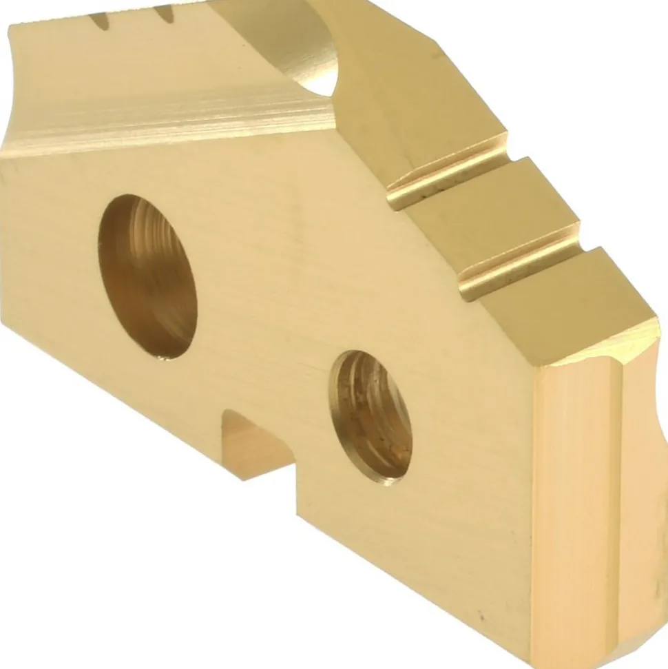 Spade Drill Insert: 15/16" Dia, Seat Size 1, Cobalt, 132 deg Point
