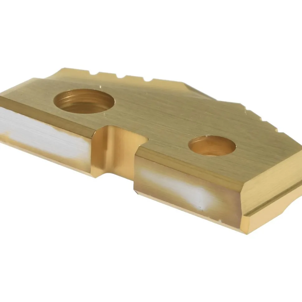 Spade Drill Insert: 1-1/8" Dia, Seat Size 2, Cobalt, 132 deg Point