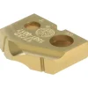 Spade Drill Insert: 17/32" Dia, Seat Size 0, Cobalt, 132 deg Point