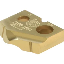 Spade Drill Insert: 17/32" Dia, Seat Size 0, Cobalt, 132 deg Point