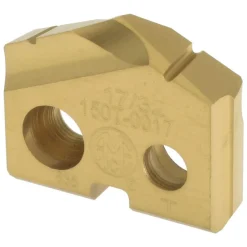 Spade Drill Insert: 17/32" Dia, Seat Size 0, Cobalt, 132 deg Point