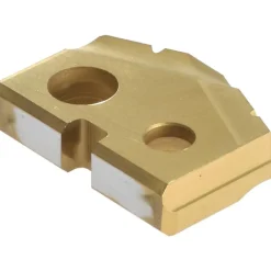 Spade Drill Insert: 9/16" Dia, Seat Size 0, Cobalt, 132 deg Point