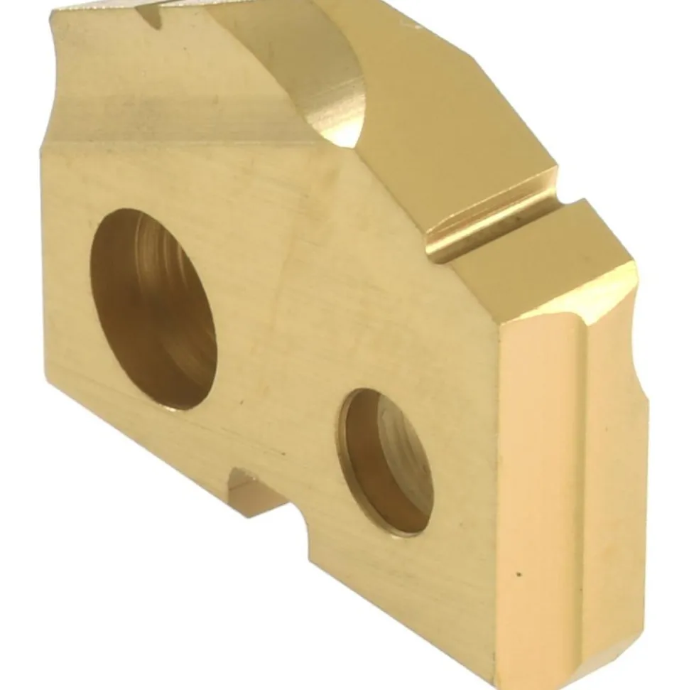 Spade Drill Insert: 9/16" Dia, Seat Size 0, Cobalt, 132 deg Point