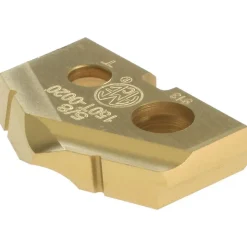 Spade Drill Insert: 5/8" Dia, Seat Size 0, Cobalt, 132 deg Point