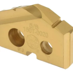 Spade Drill Insert: 5/8" Dia, Seat Size 0, Cobalt, 132 deg Point