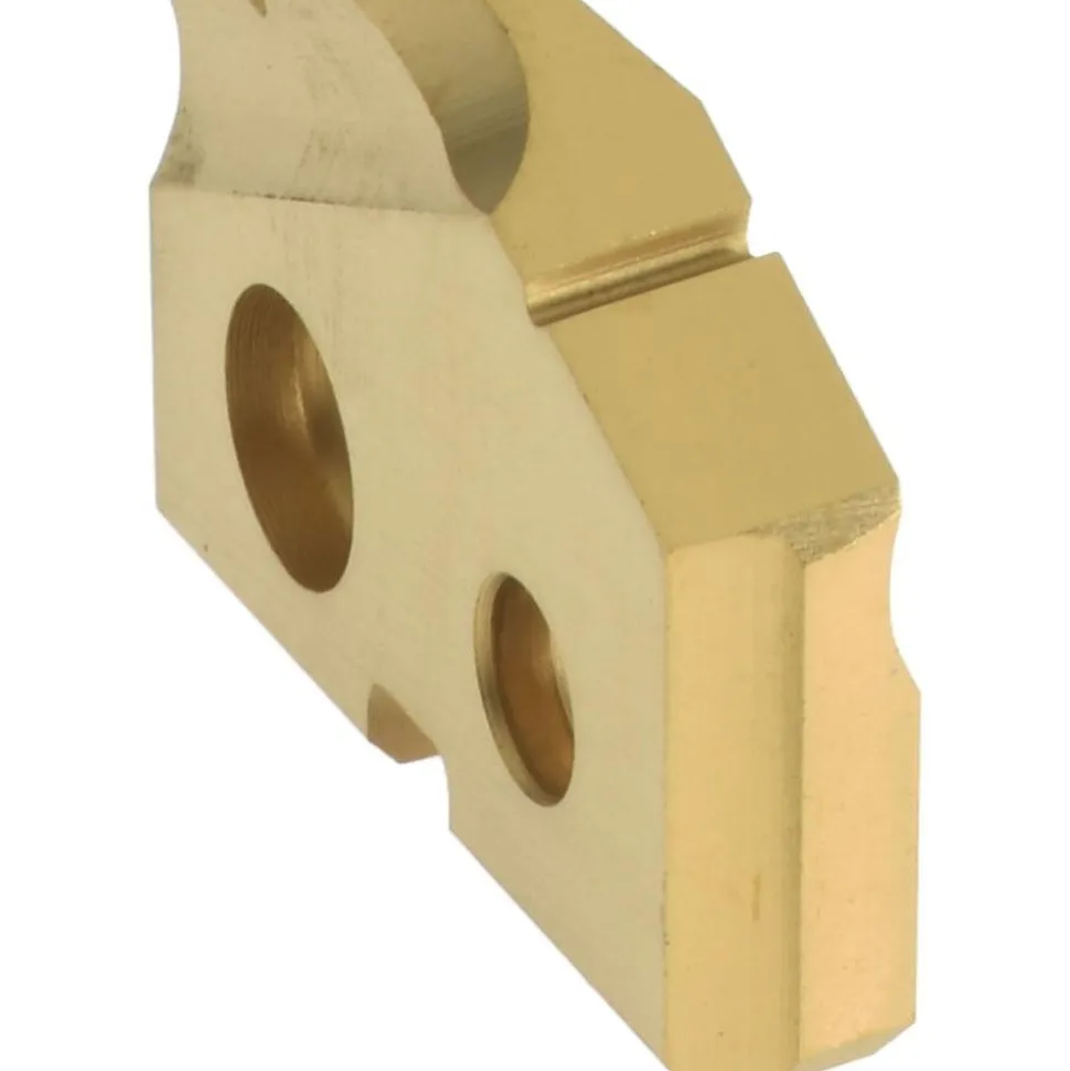 Spade Drill Insert: 5/8" Dia, Seat Size 0, Cobalt, 132 deg Point