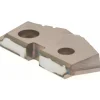 Spade Drill Insert: 1-1/8" Dia, Seat Size 2, Cobalt, 132 deg Point