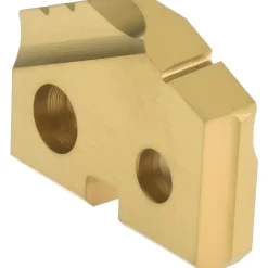 Spade Drill Insert: 3/4" Dia, Seat Size 1, Cobalt, 132 deg Point
