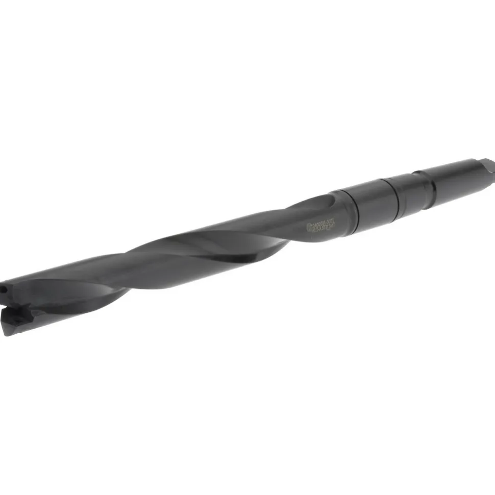 Spade Drill: 31/32 to 1-3/8" Dia, 7-3/8" Max Depth, Helical Flute