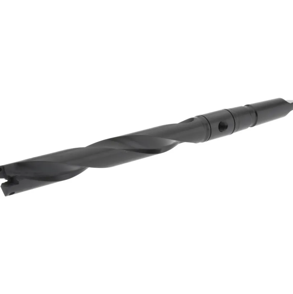Spade Drill: 31/32 to 1-3/8" Dia, 7-3/8" Max Depth, Helical Flute