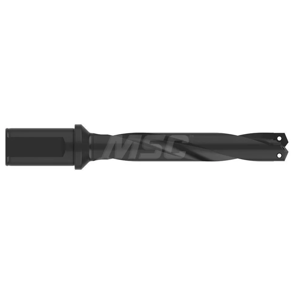 Spade Drill: 31/32 to 1-3/8" Dia, 5-3/8" Max Depth, Helical Flute