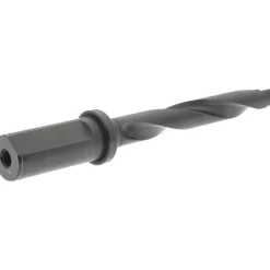 Spade Drill: 45/64 to 15/16" Dia, 4-5/8" Max Depth, Helical Flute
