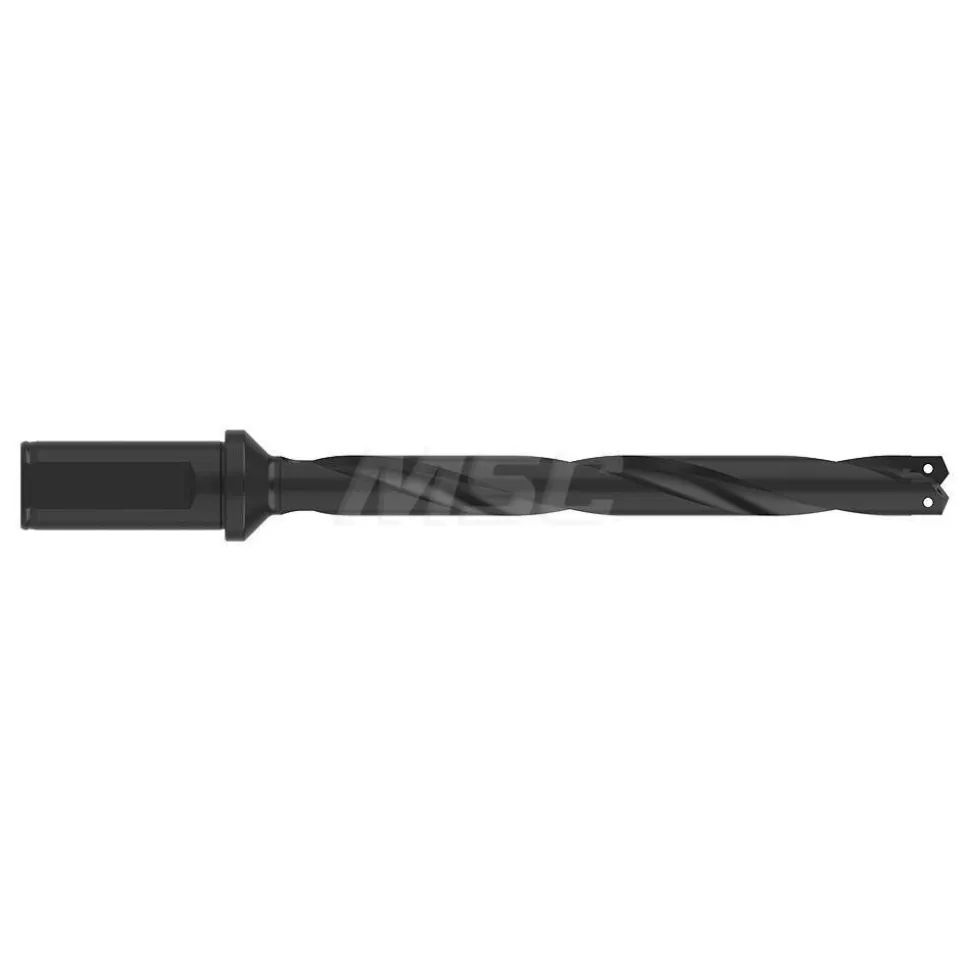 Spade Drill: 45/64 to 15/16" Dia, 6-5/8" Max Depth, Helical Flute