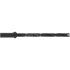 Spade Drill: 33/64 to 11/16" Dia, 7" Max Depth, Helical Flute