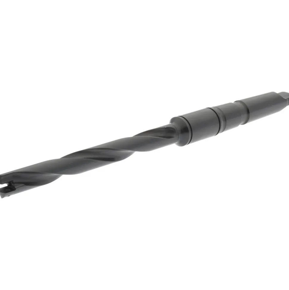 Spade Drill: 33/64 to 11/16" Dia, 4-1/2" Max Depth, Helical Flute