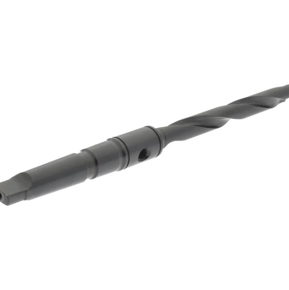 Spade Drill: 33/64 to 11/16" Dia, 4-1/2" Max Depth, Helical Flute