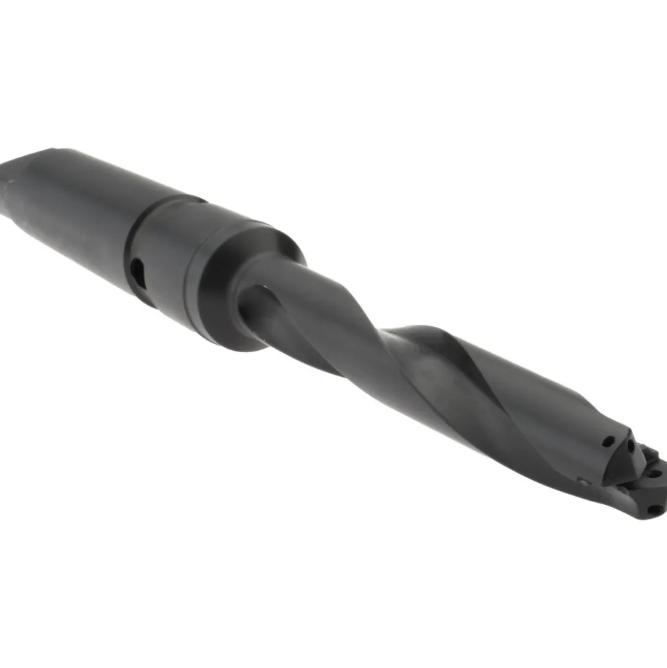 Spade Drill: 13/16 to 13/16" Dia, 4-3/4" Max Depth, Helical Flute