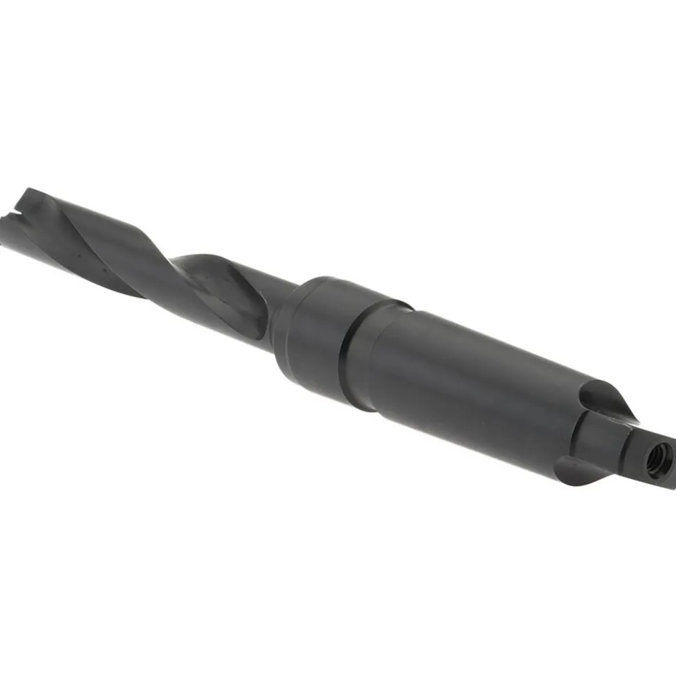 Spade Drill: 13/16 to 13/16" Dia, 4-3/4" Max Depth, Helical Flute