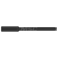 Spade Drill: 33/64 to 11/16" Dia, 4-1/2" Max Depth, Straight Flute