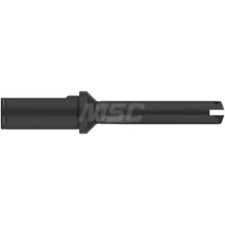 Spade Drill: 45/64 to 15/16" Dia, 4-5/8" Max Depth, Straight Flute