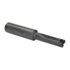 Spade Drill: 33/64 to 11/16" Dia, 1-3/8" Max Depth, Straight Flute
