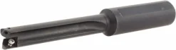 Spade Drill: 33/64 to 11/16" Dia, 2-1/2" Max Depth, Straight Flute