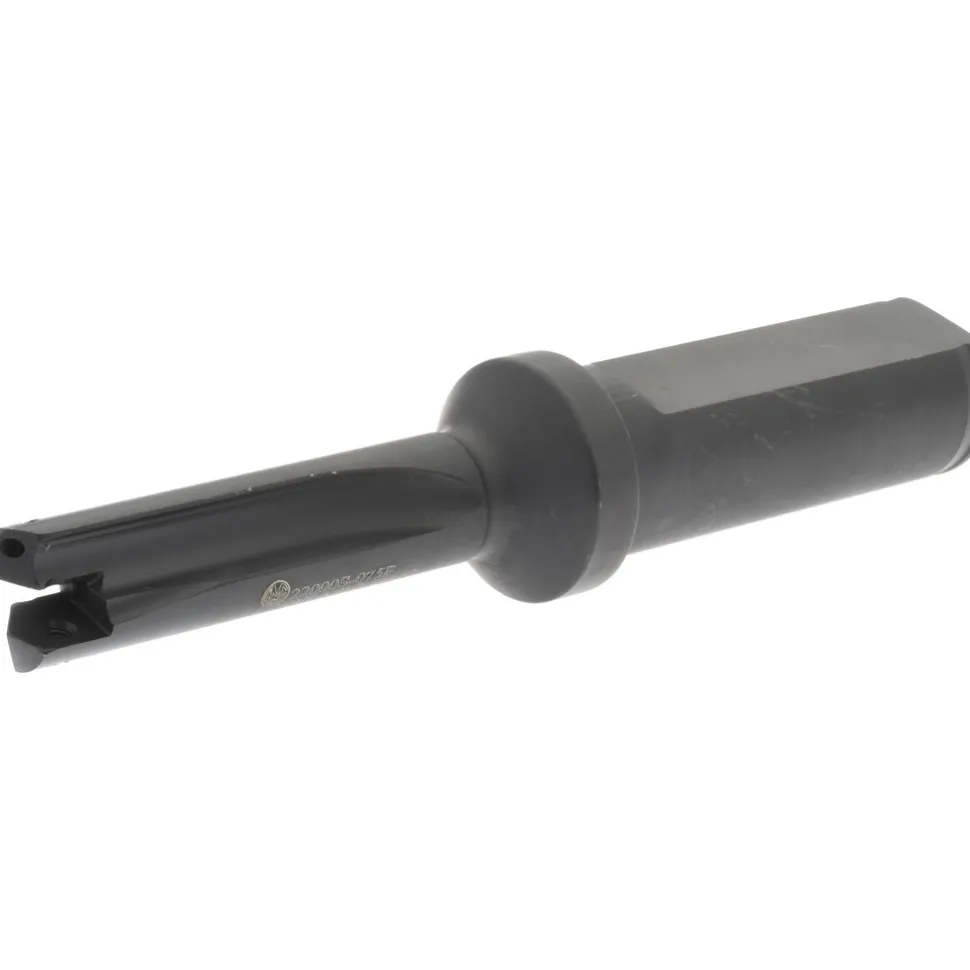 Spade Drill: 33/64 to 11/16" Dia, 1-3/8" Max Depth, Straight Flute