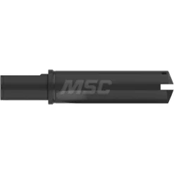 Spade Drill: 1-29/32 to 2-9/16" Dia, 5-1/8" Max Depth, Straight Flute